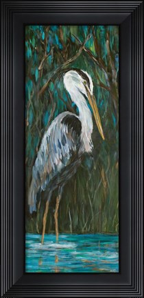 Framed Majestic Heron Print