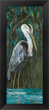 Framed Majestic Heron Print