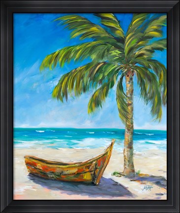 Framed Paradise Trip Print