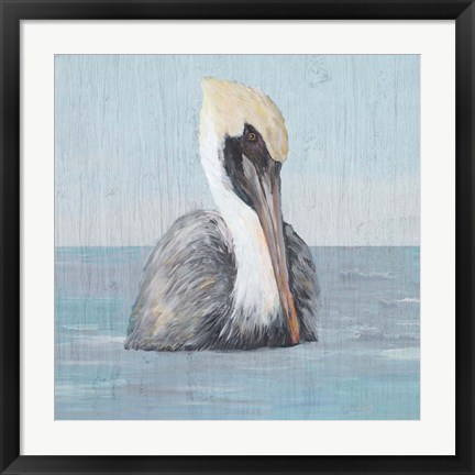 Framed Pelican Wash II Print