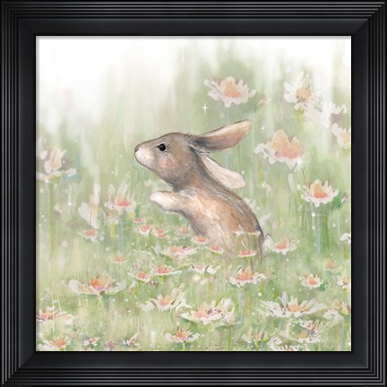 Framed Meadow Visitor II Print