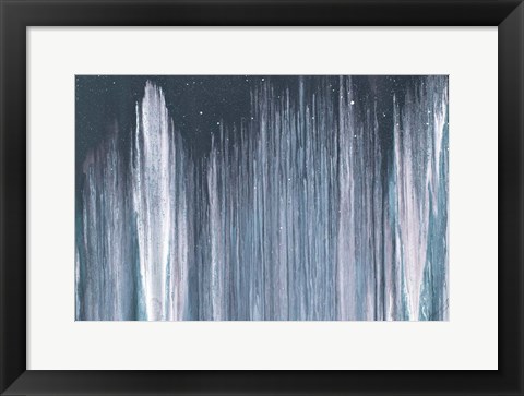 Framed City in the Night Print