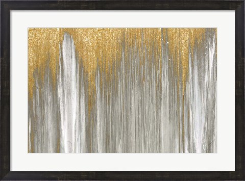 Framed Gold Falls Print