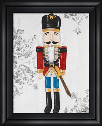 Framed Elegant Nutcracker II Print
