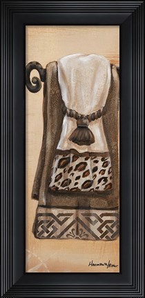 Framed Wild Bath I Print