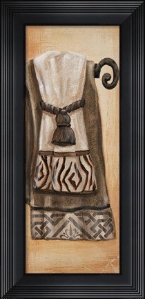 Framed Wild Bath III Print