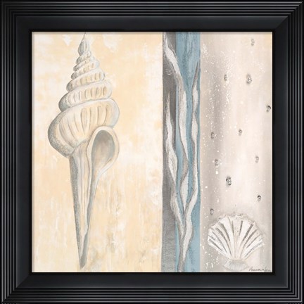 Framed Calming Sea I Print