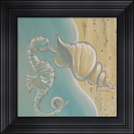 Framed Pearl Beach I Print