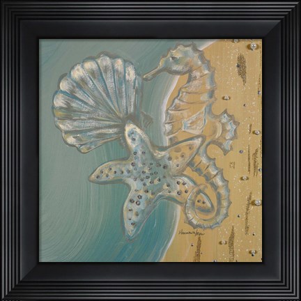 Framed Pearl Beach II Print