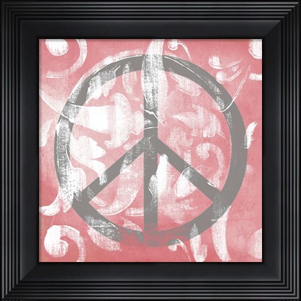 Framed Peace Print