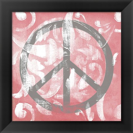 Framed Peace Print