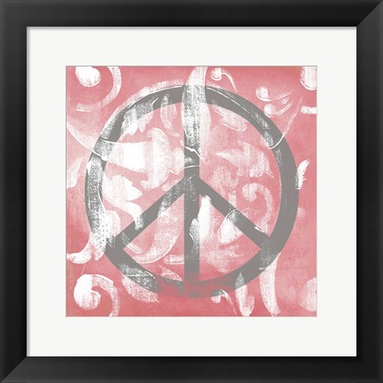 Framed Peace Print