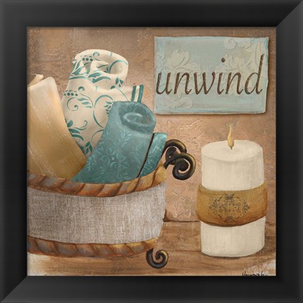 Framed Unwind Print