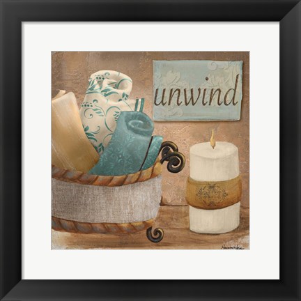 Framed Unwind Print