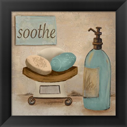 Framed Soothe Print