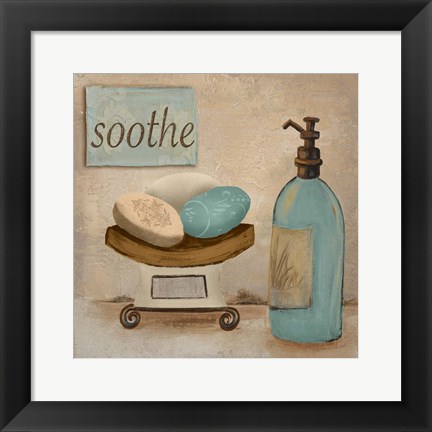 Framed Soothe Print