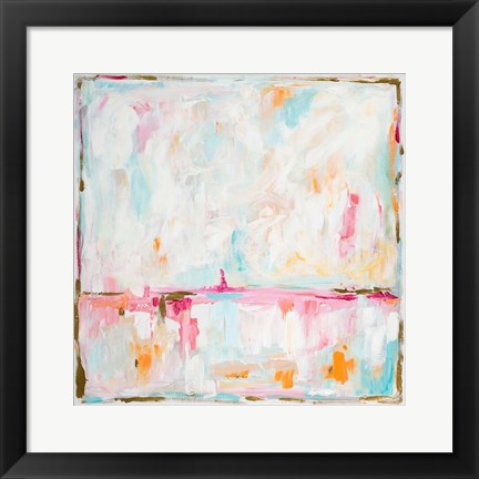 Framed Cotton Candy Cloud Print