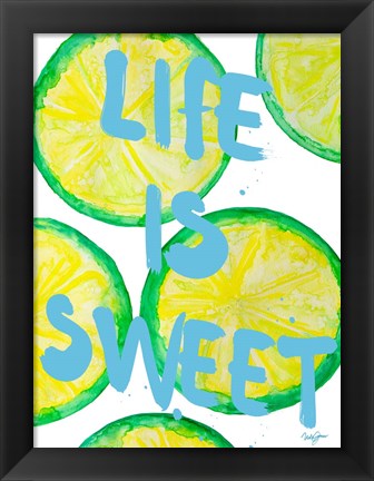 Framed Fresh &amp; Sweet II Print