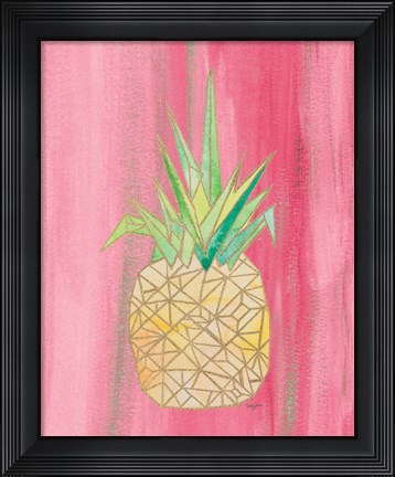 Framed Bright Origami II Print