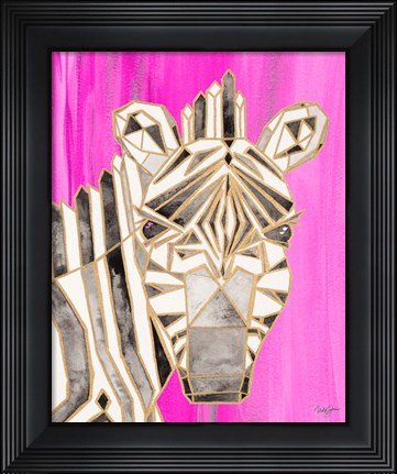 Framed Bright Origami III Print