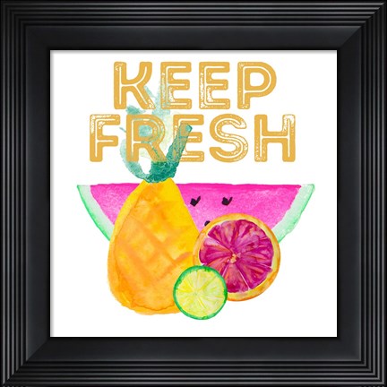 Framed Keep Fresh Print