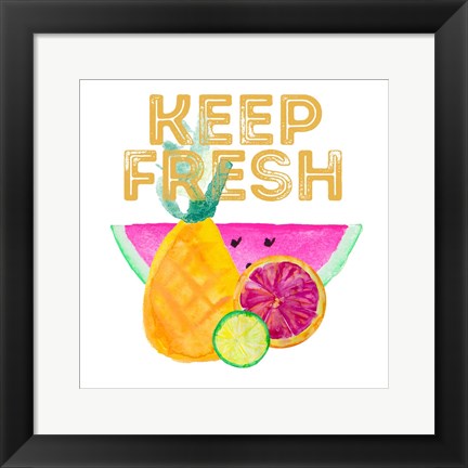 Framed Keep Fresh Print