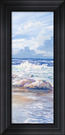 Framed Beach Panel II Print