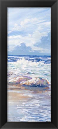 Framed Beach Panel II Print