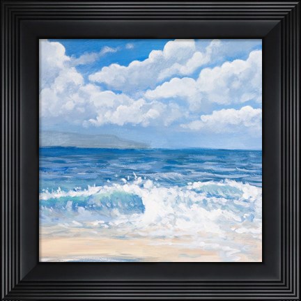 Framed Waves I Print
