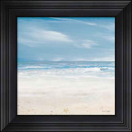 Framed Misty Coastal Days II Print