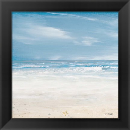 Framed Misty Coastal Days II Print