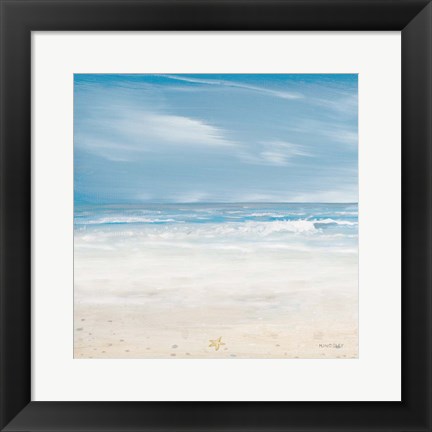 Framed Misty Coastal Days II Print
