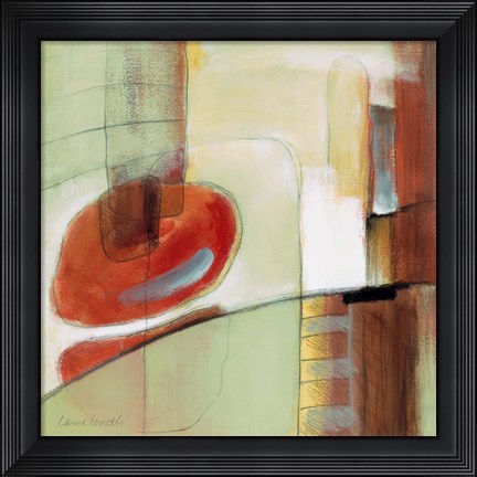 Framed Afternoon in the City I Print