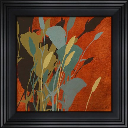Framed Urban Meadow I Print