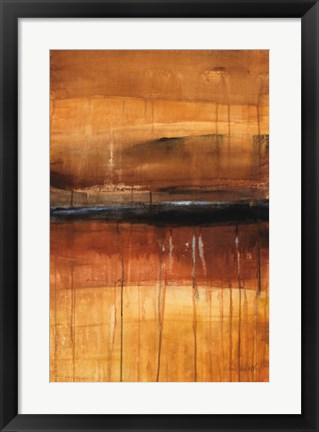 Framed Autumn Glows II Print