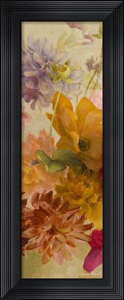 Framed Blooming Panel II Print
