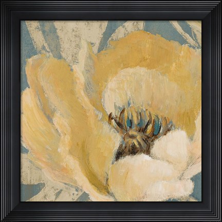 Framed Jaune Poppy Print