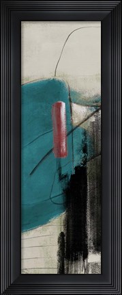 Framed Night in the City II Print