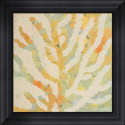Framed Coral Vision I Print