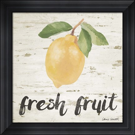Framed Fresh Fruit Print
