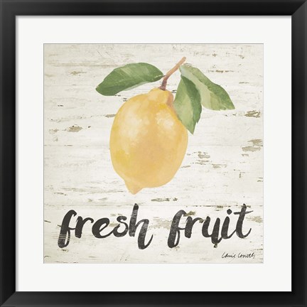 Framed Fresh Fruit Print