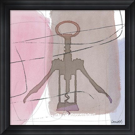 Framed Bottle Opener I Print