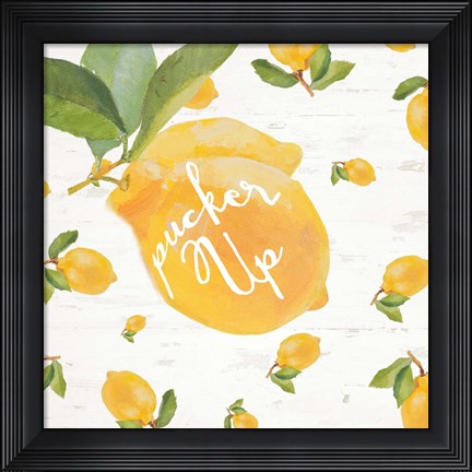 Framed Pucker Up Print