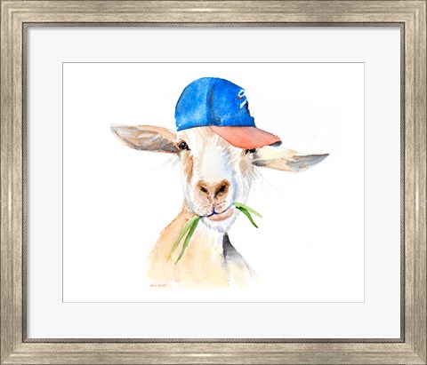 Framed Cool Goat Print