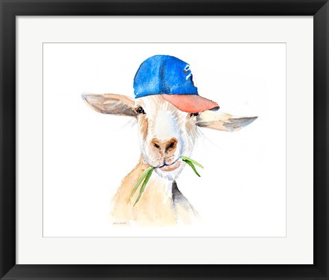 Framed Cool Goat Print