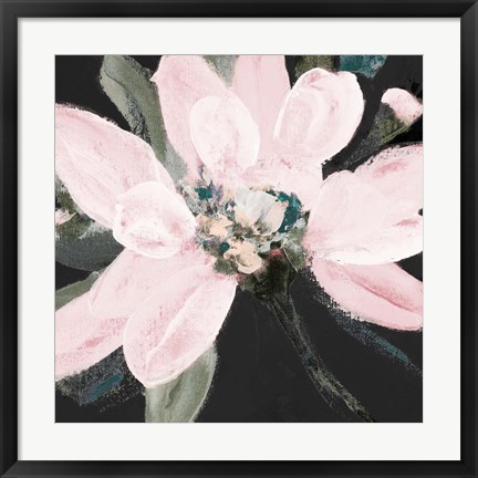 Framed Dark Blooming Moment II Print