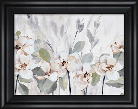Framed Garden Fleurs Print