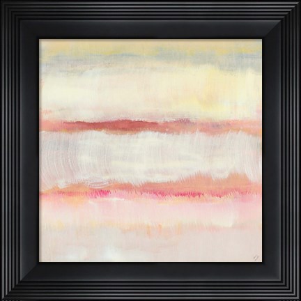 Framed Misty Landscape I Print