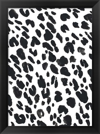 Framed Cheetah Pattern II Print