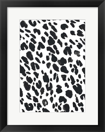 Framed Cheetah Pattern II Print